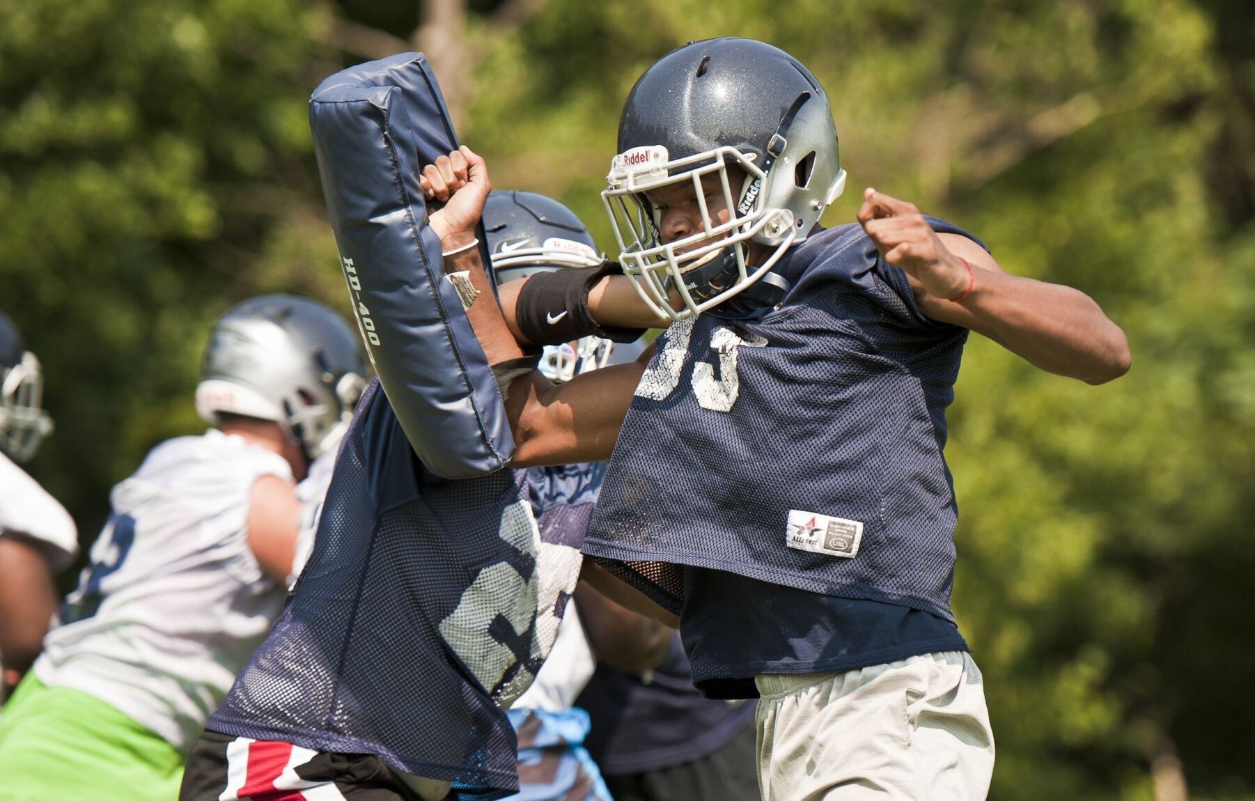 East Forsyth football first day